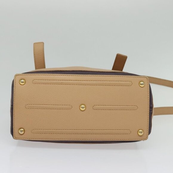 SAINT LAURENT Muse Two Hand Bag Leather 2way Beige Gold - Picture 13 of 16